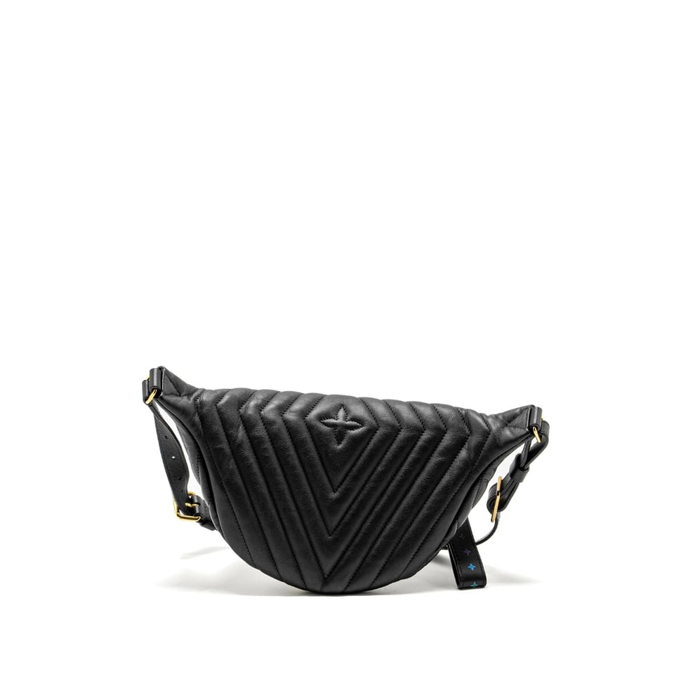 Louis Vuitton New Wave Bumbag Black 32Cm view 4
