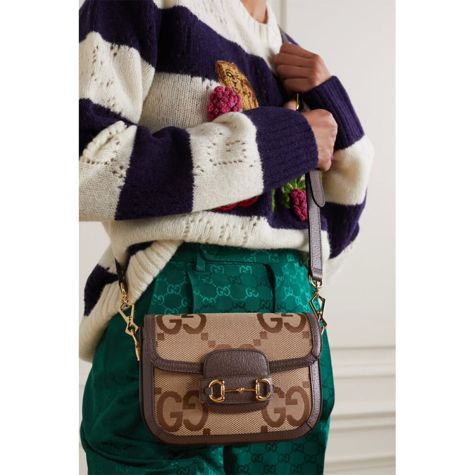 Gucci Horsebit 1955 Jumbo GG Mini Bag view 4