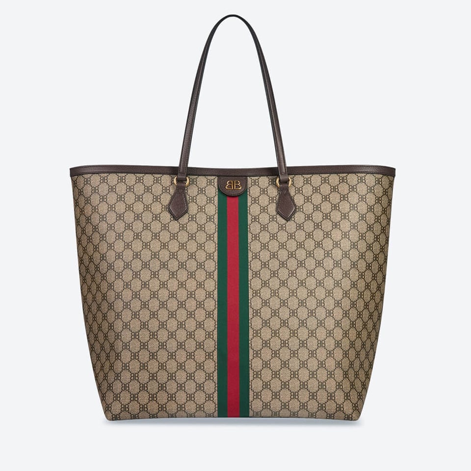 Balenciaga x Gucci Hacker Large Tote Bag Beige view 2