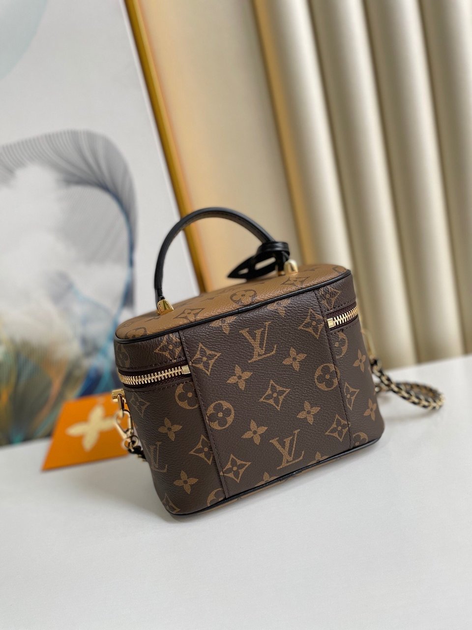 Louis Vuitton Vanity Chain Pouch Other Monogram Canvas 17cm Women Handbags M47125 view 7