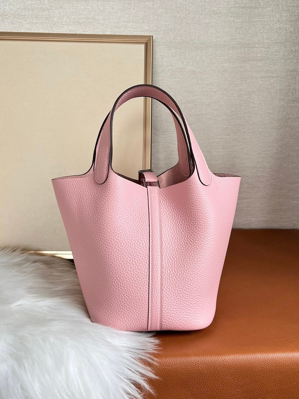 Hermes Picotin Lock 18Cm Rose Sakura view 8