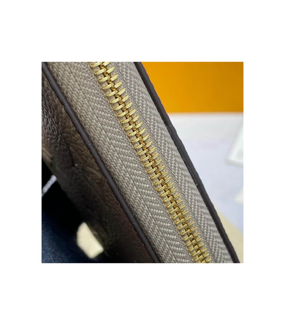 Louis Vuitton Monogram Empreinte Zippy Coin Purse Tourterelle view 5