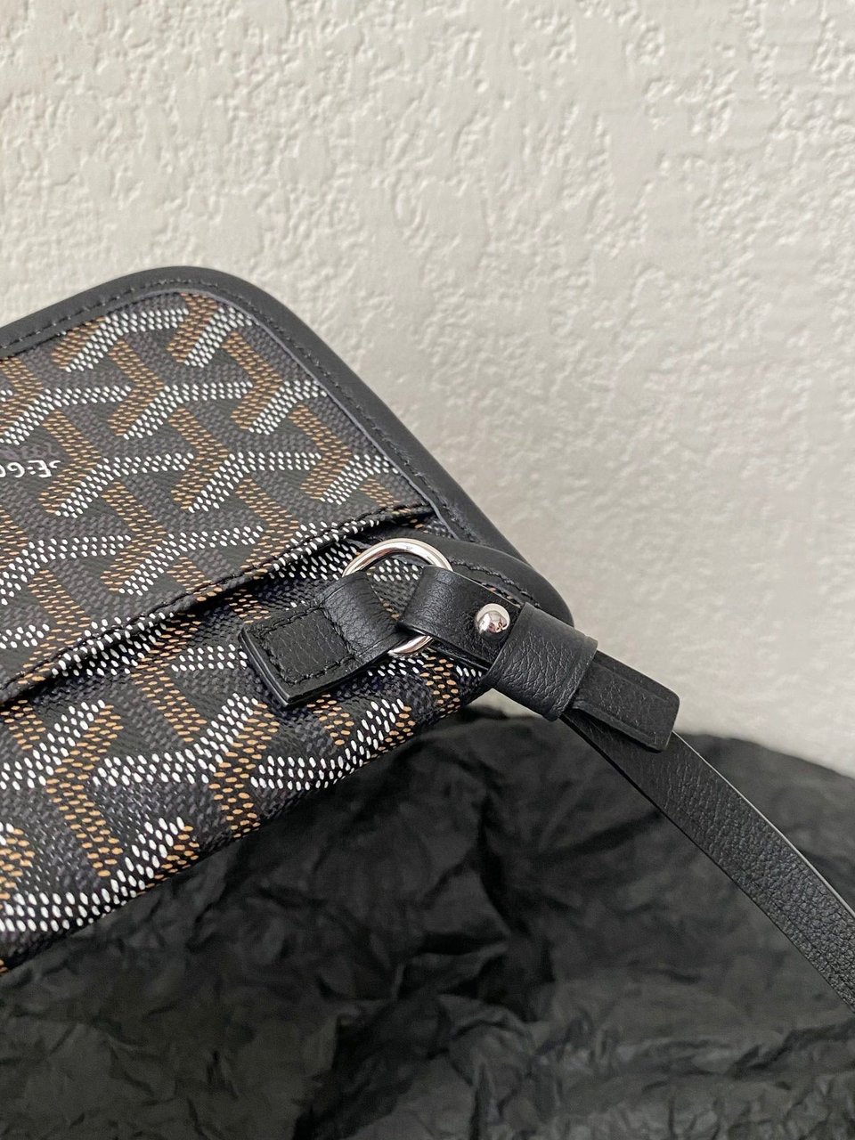 Goyard Saint Louis Gm 40Cm Black Canvas view 10