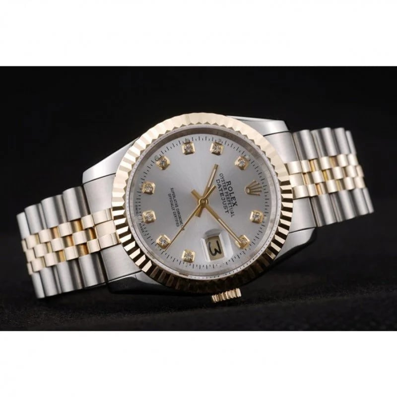 Rolex Datejust 36mm White Dial SRL10 view 8