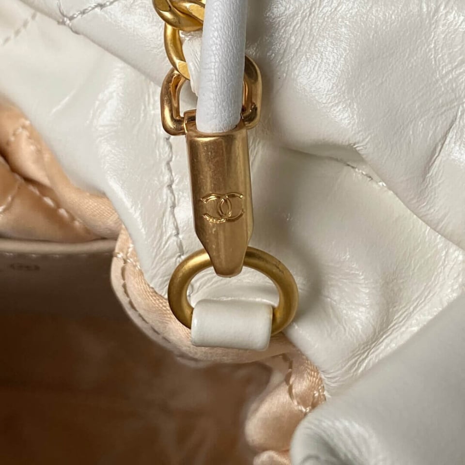 Chanel 22 Mini Bag in Shiny Calfskin view 10