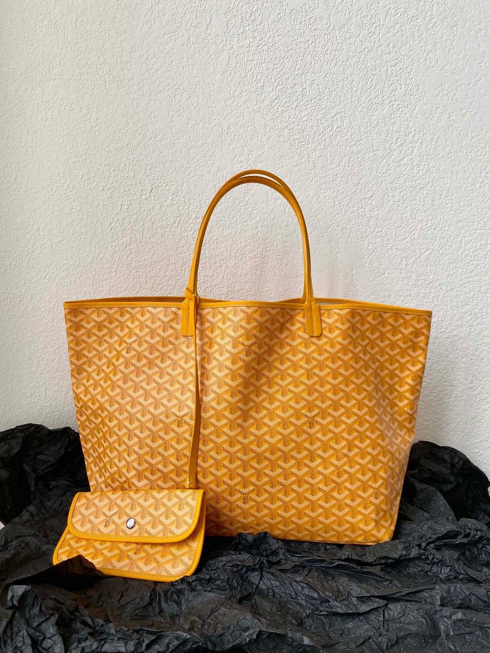 Goyard Saint Louis Gm 40Cm Yellow Canvas view 4