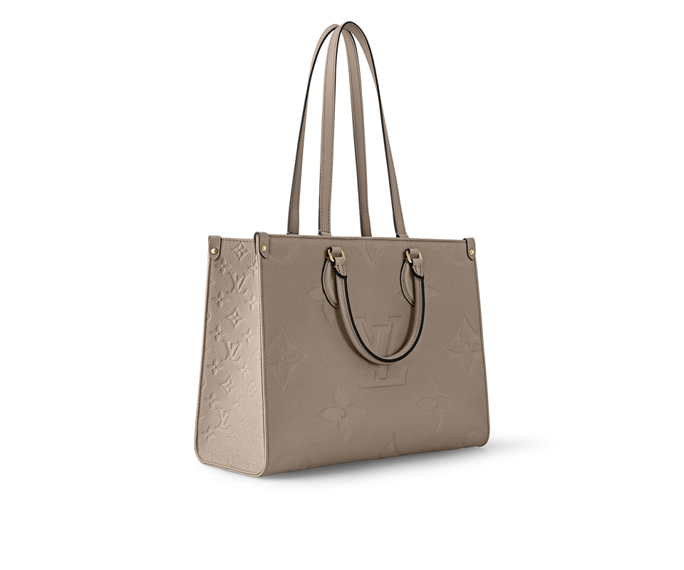 Louis Vuitton Onthego MM Dune Monogram Empreinte M45607 35cm view 4