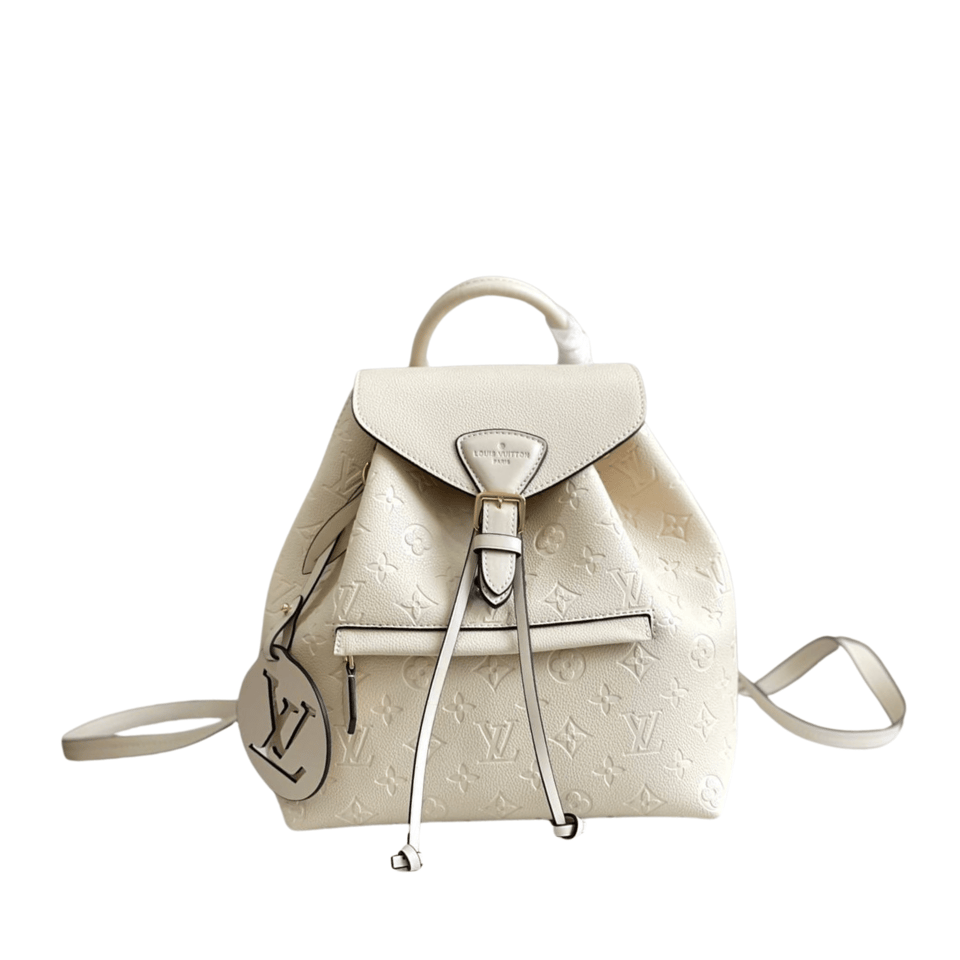 Louis Vuitton Montsouris Backpack Empreinte White 25Cm view 2