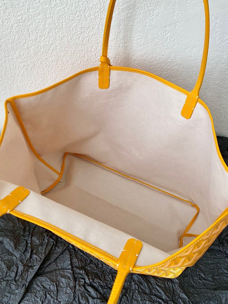 Goyard Saint Louis Gm 40Cm Yellow Canvas view 9