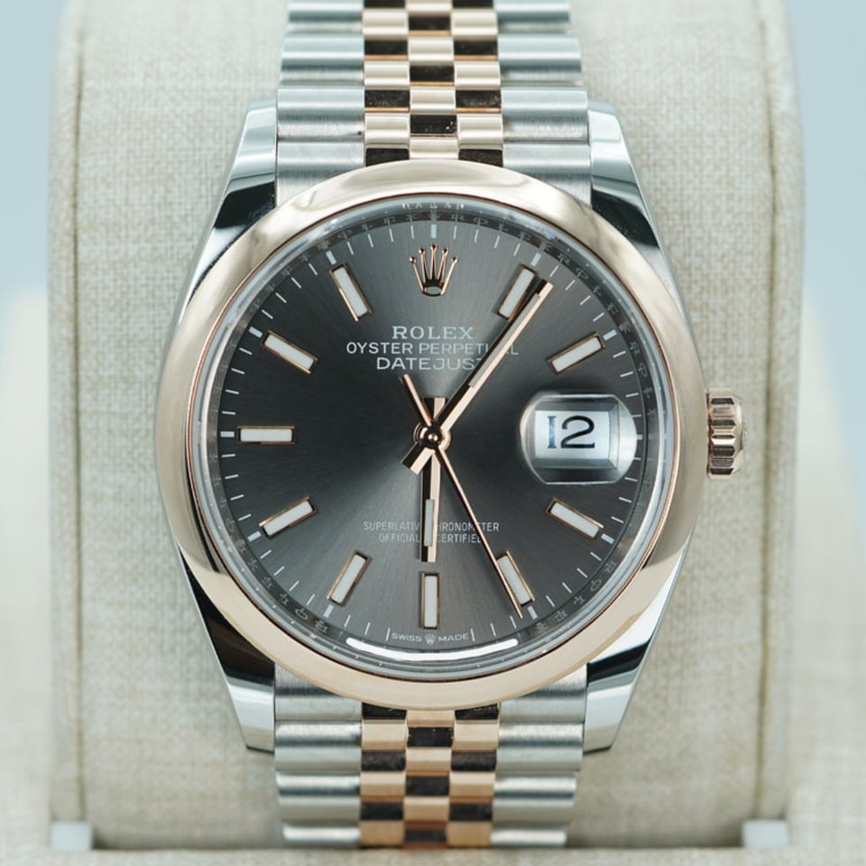 [Superclone] Rolex Datejust 36mm Slate Dial Jubilee 126201 view 2
