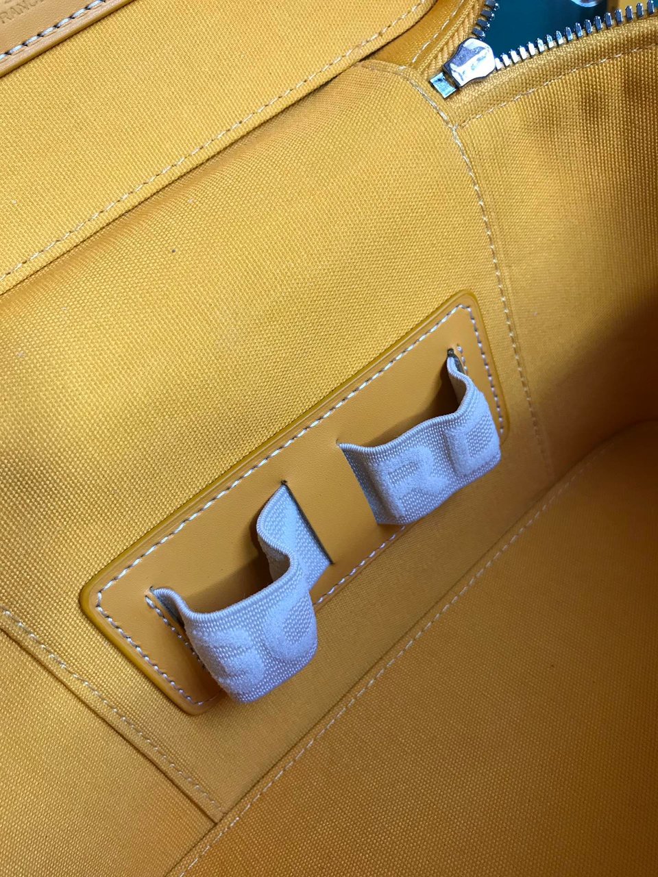 Goyard Muse Vanity Case 20 Cm Yellow Goyardine Canvas view 6
