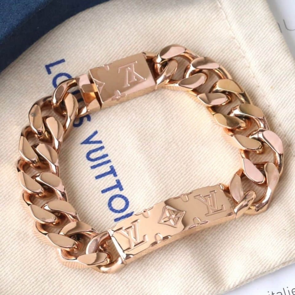 Louis Vuitton Monogram Chain Bracelet view 2