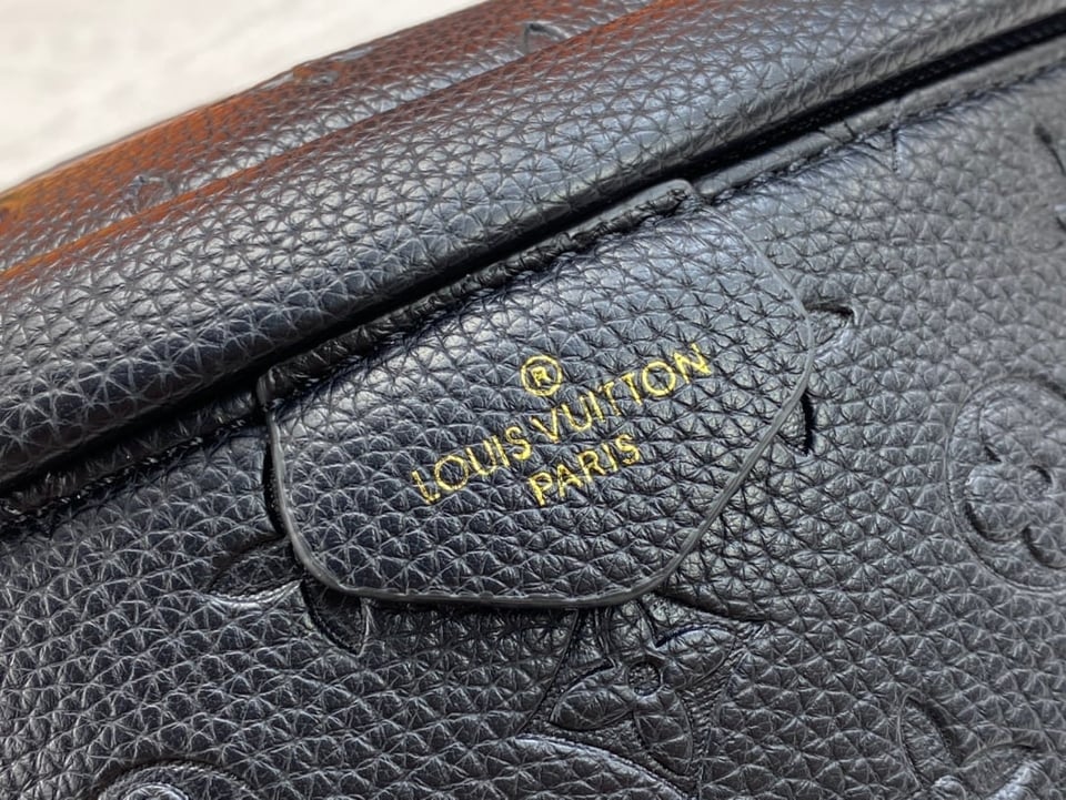 Louis Vuitton Monogram Empreinte Black Bumbag M44812 view 5