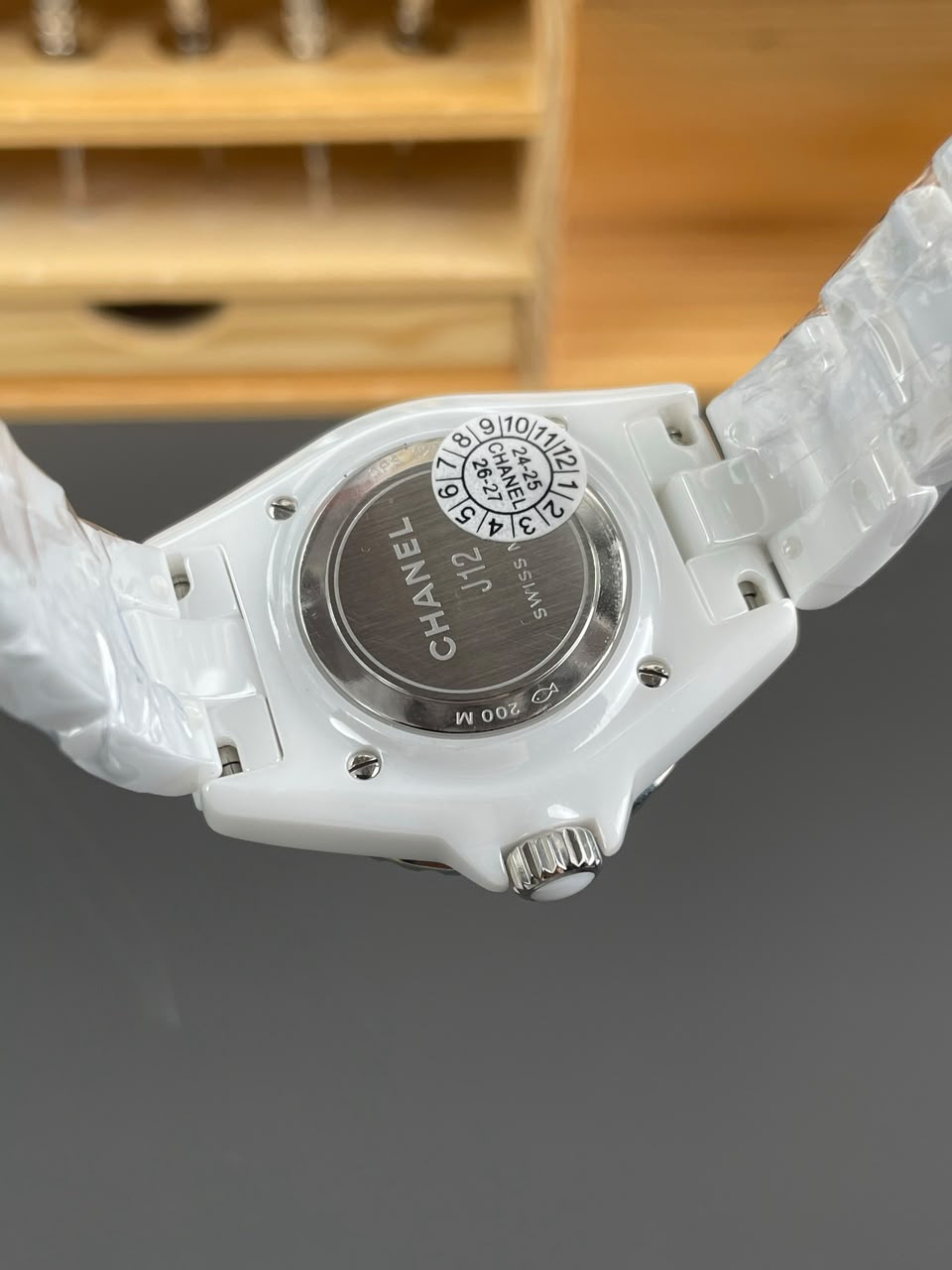 [Super Clone] Chanel J12 Watch Calibre 12.2 – 33mm White Dial view 5
