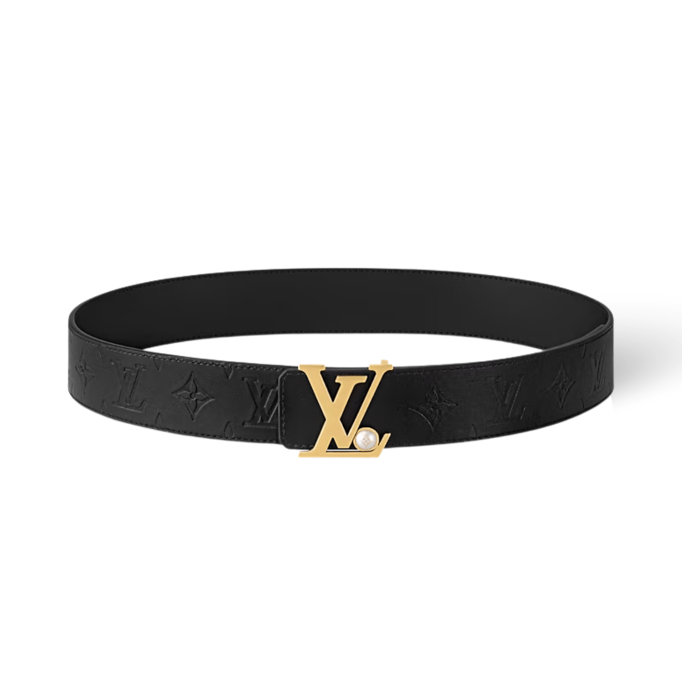 Louis Vuitton LV Initiales Pearls 40mm Reversible Men Belt M8842S