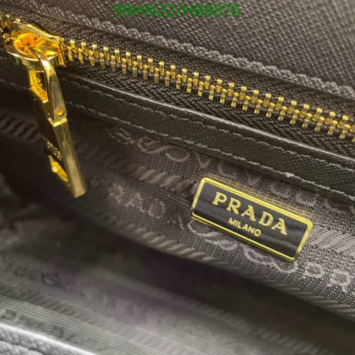 Prada Galleria Saffiano Leather Mini Bag Black 20Cm view 8