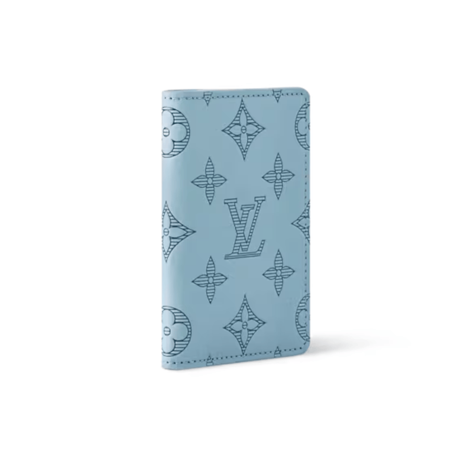 Louis Vuitton Sky Blue Pocket Organizer For Women 8cm M14861 view 3