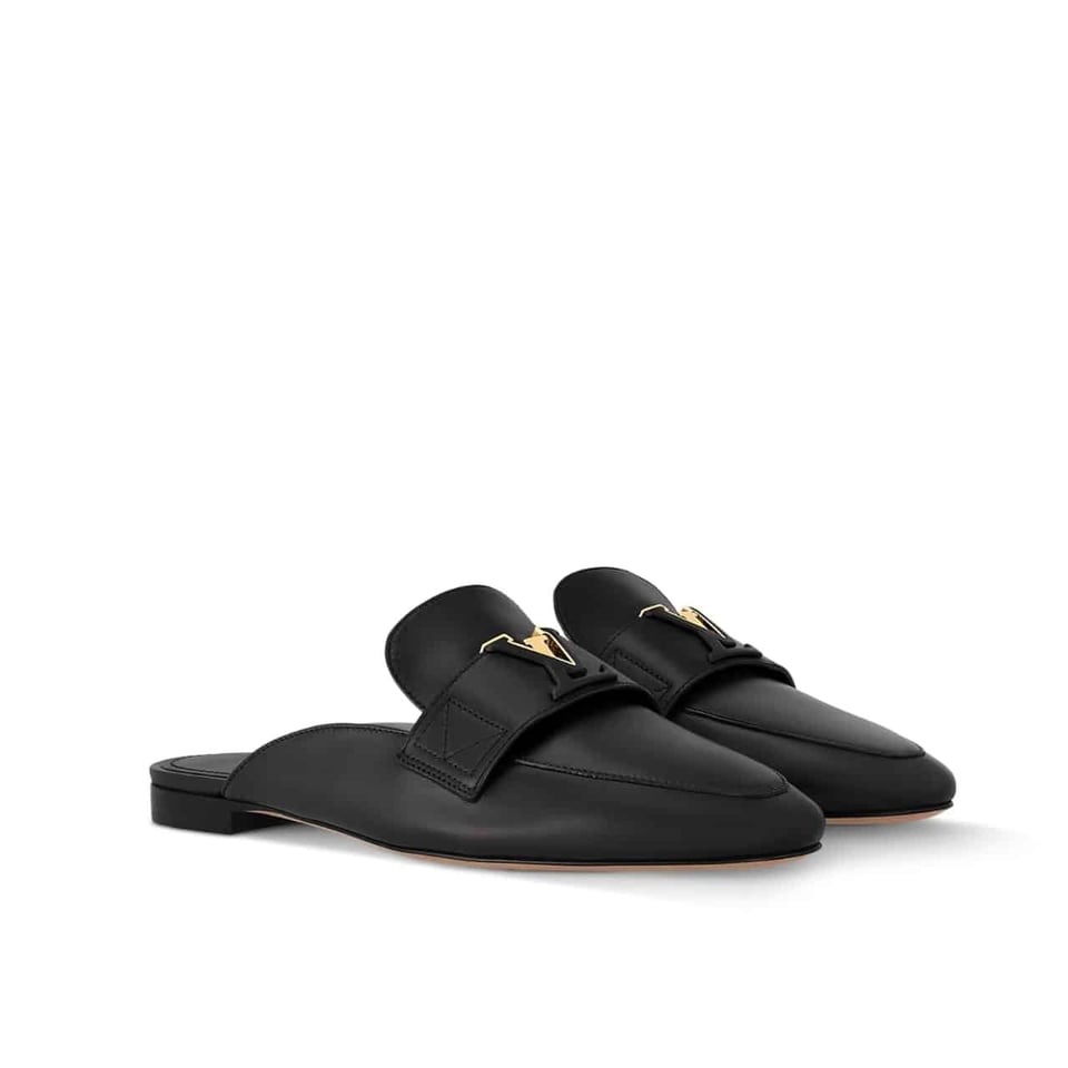Louis Vuitton Mare Open Back Loafer Noir 1Ach5W view 2