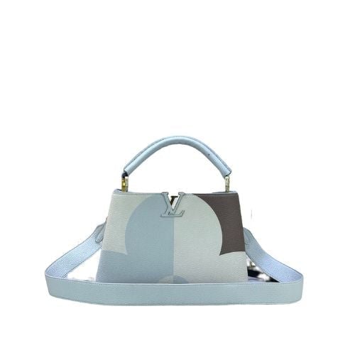Louis Vuitton Capucines Ice Age White 31.5Cm view 2