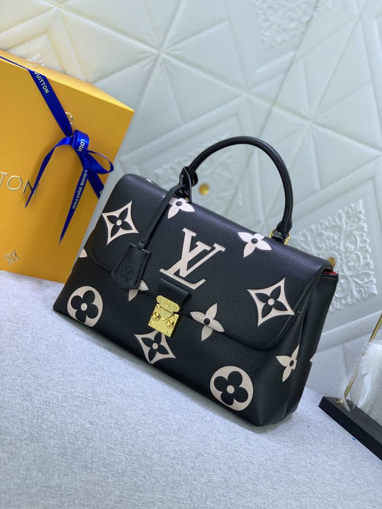 Louis Vuitton Madeleine Bb Black And Beige 24Cm M45978 view 4