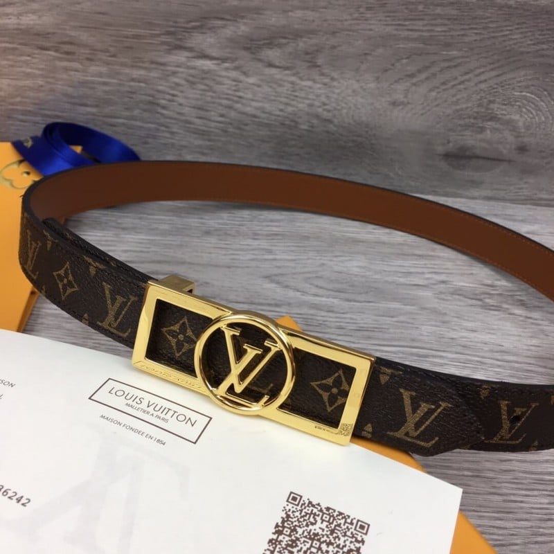 Louis Vuitton Dauphine 25mm Reversible Belt M0196U view 4
