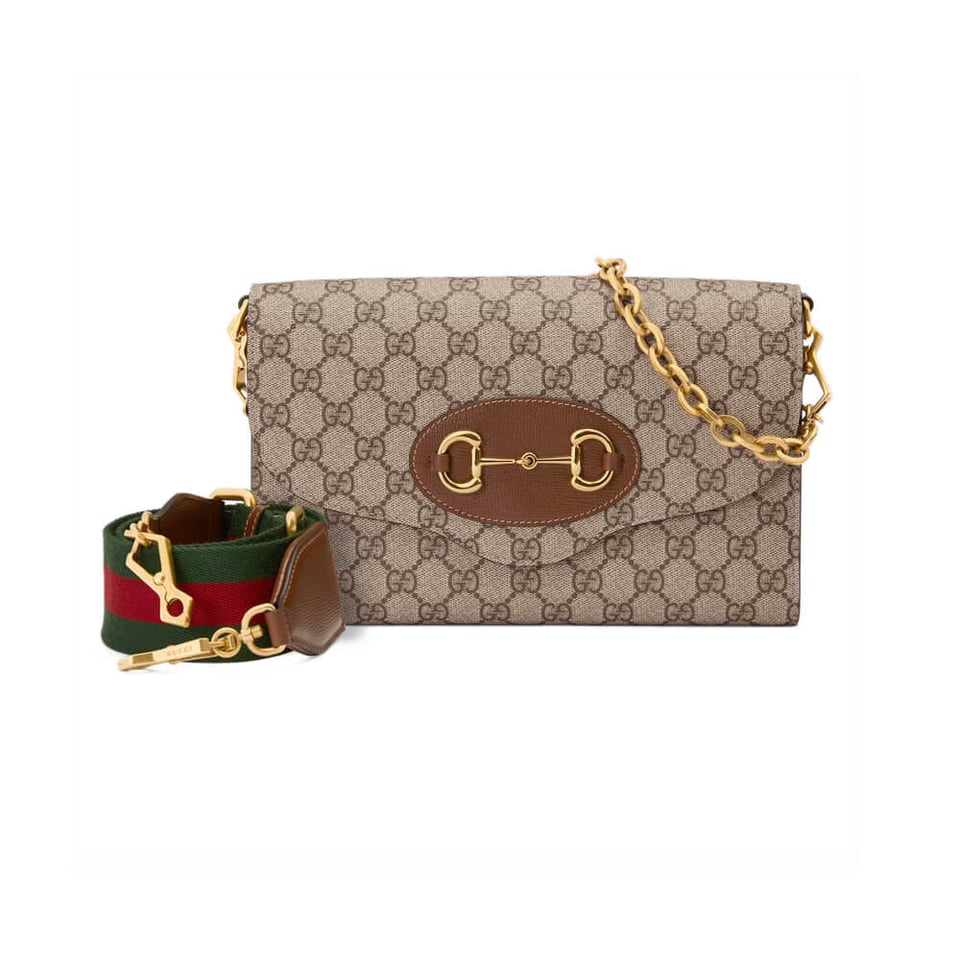 Gucci Horsebit 1955 Small Bag In GG Supreme view 2