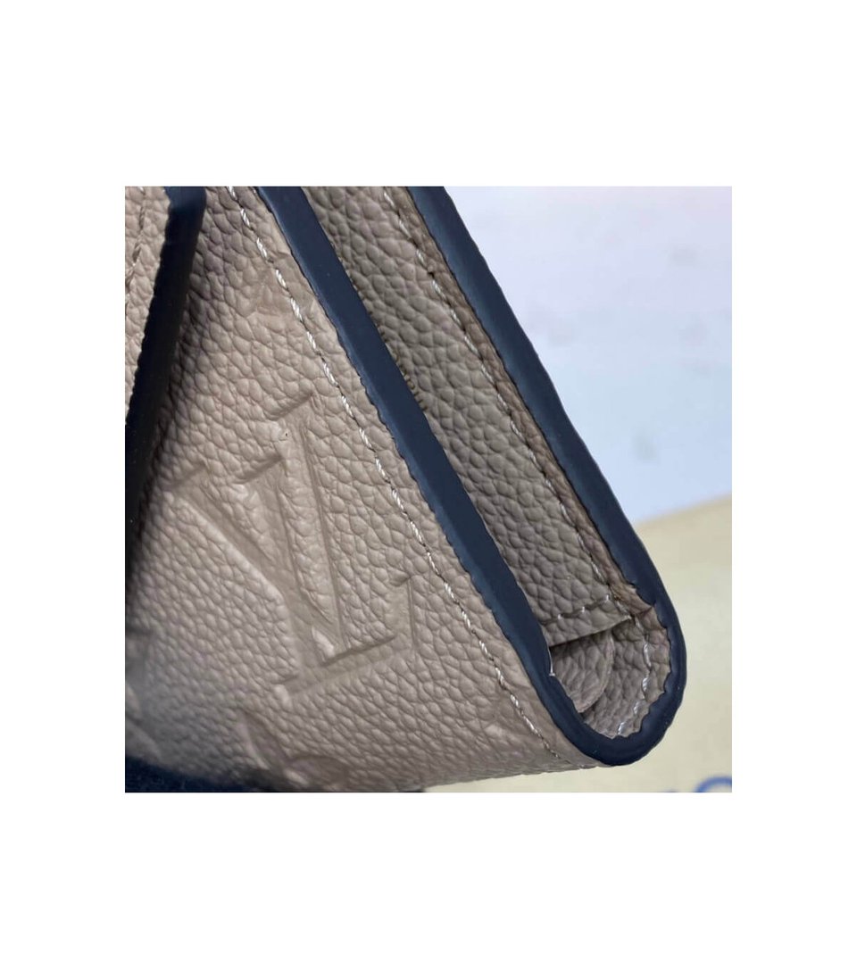 Louis Vuitton Monogram Empreinte Victorine Wallet Tourterelle view 5