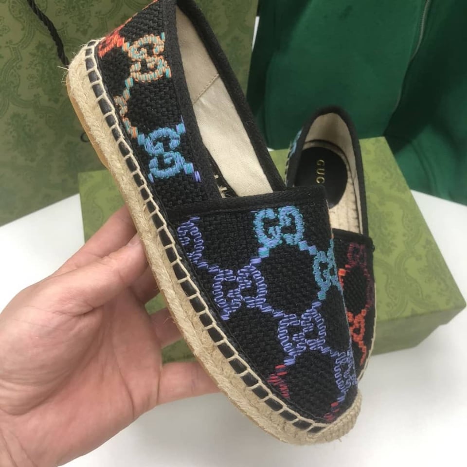 Gucci Gg Espadrilles Black view 3