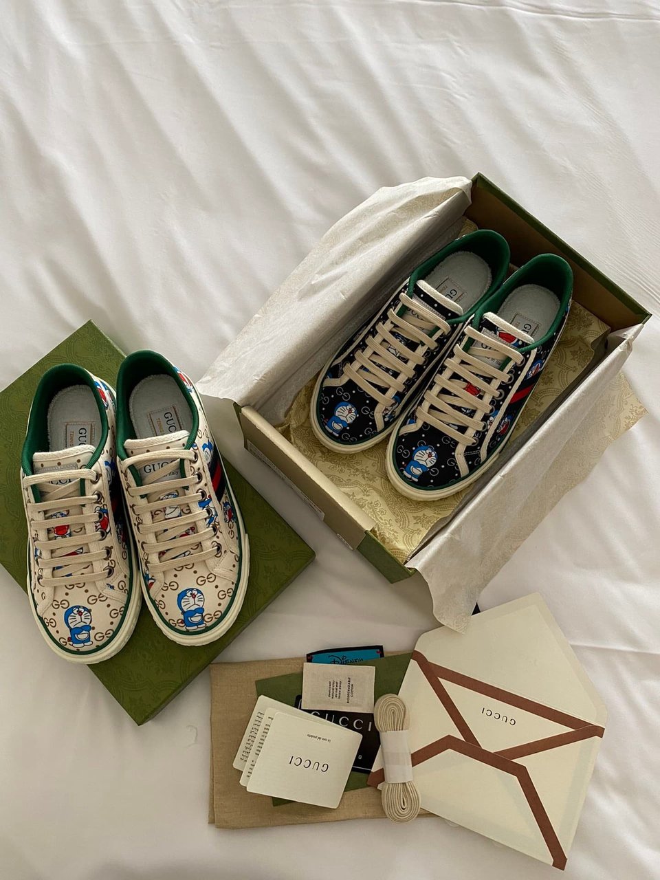 Gucci Tennis 1977 Doraemon Sneaker White view 8