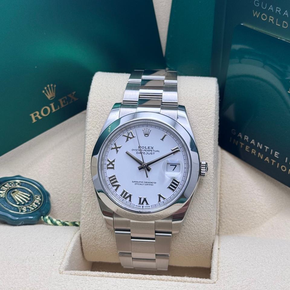 [Superclone] Rolex Datejust 41mm White Dial Oyster 126300 view 2