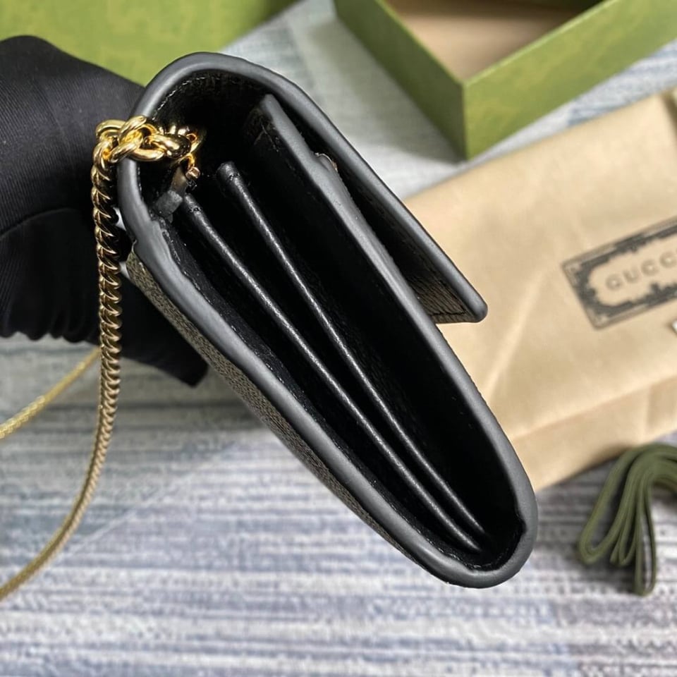 Gucci GG Marmont Chain Wallet view 8