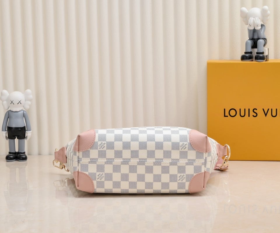 Louis Vuitton Tote Bag Damier Azur Pink 26Cm view 8