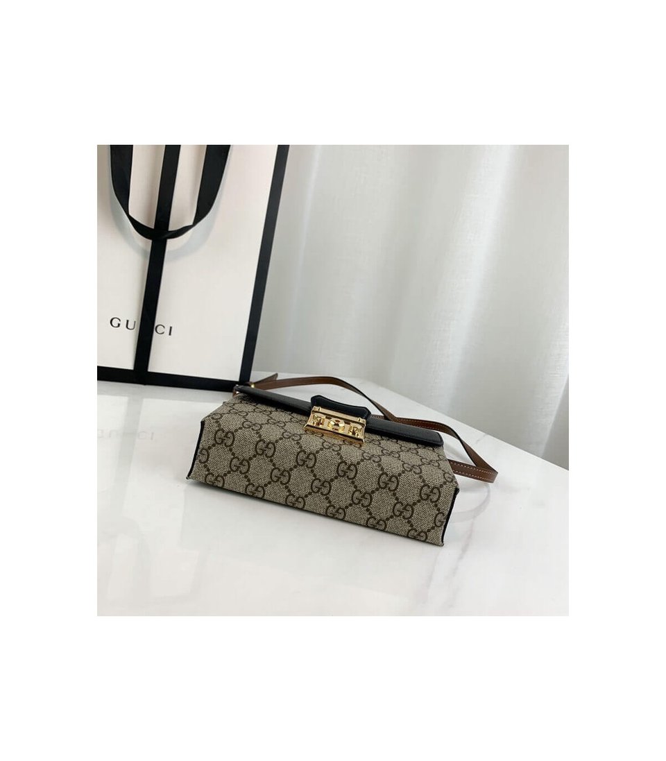 Gucci Padlock Mini Bag Black view 8