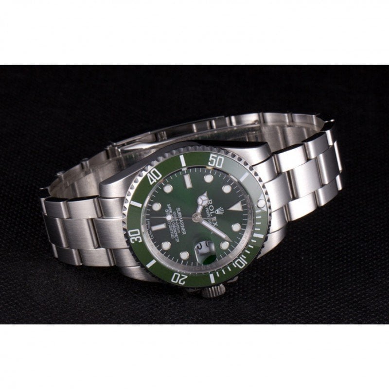 Rolex Submariner 40mm Green Dial Mechanism-SRL51 view 5
