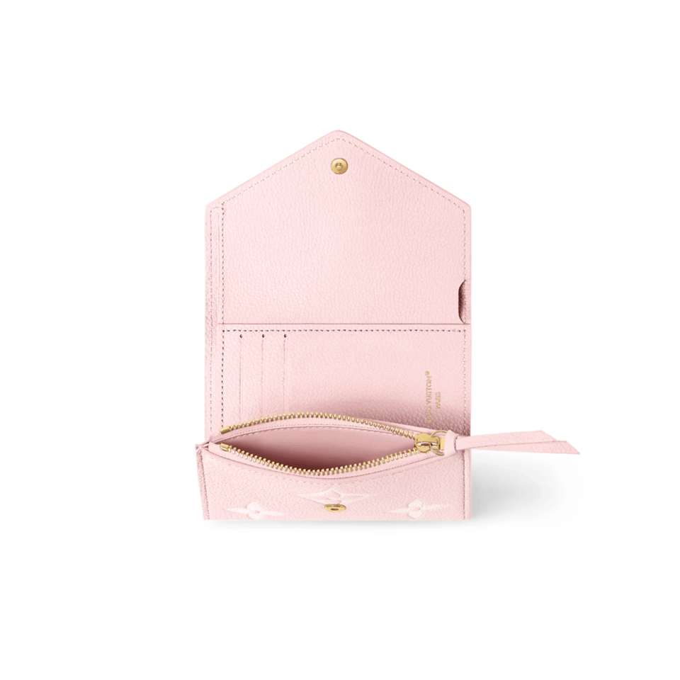Louis Vuitton Pink Victorine Wallet For Women 12cm M14229 view 4