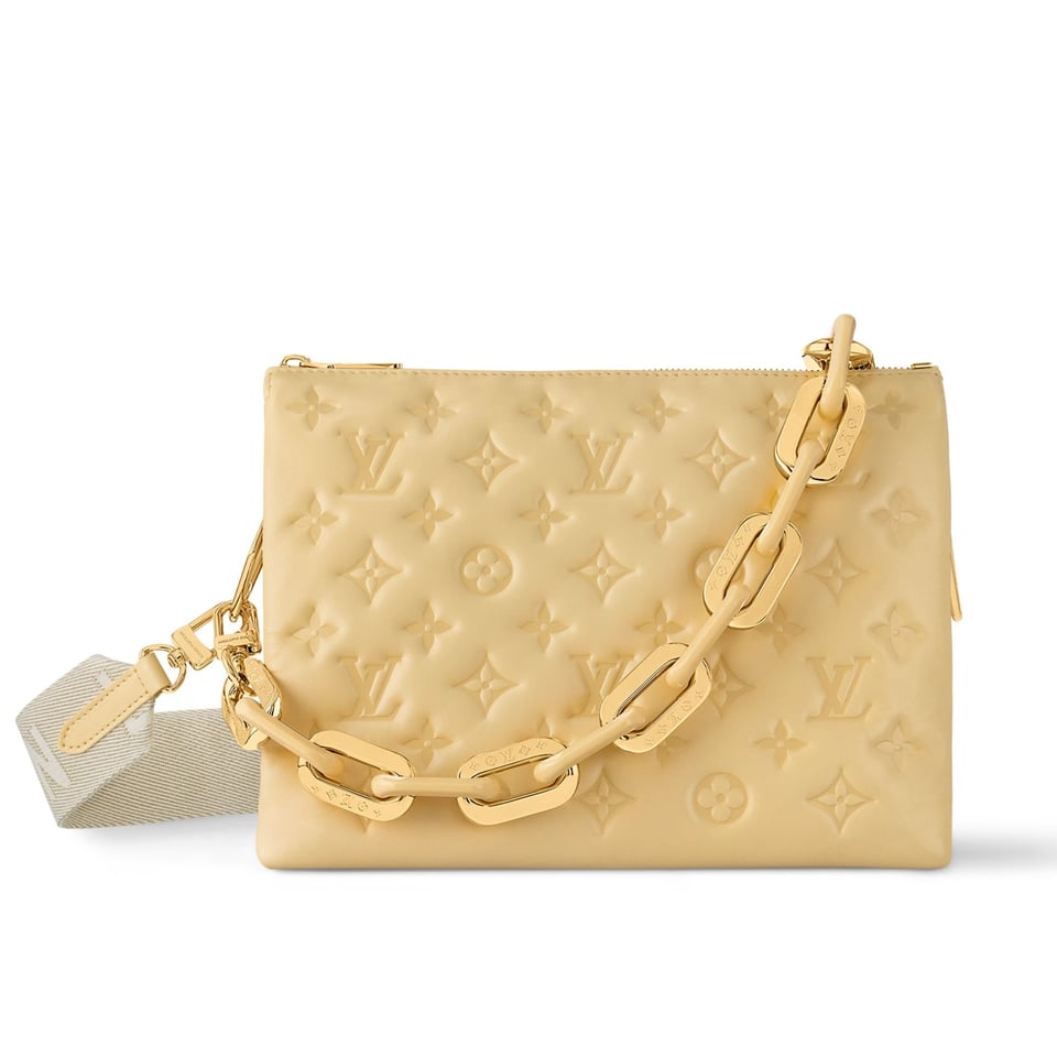 Louis Vuitton Coussin PM 26cm/10.2in Monogram Empreinte Leather Banane M23759 – Women view 2