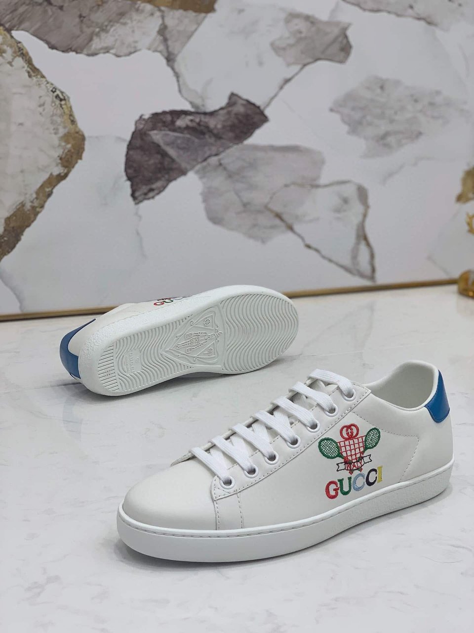 Gucci Ace Tennis ‘White’ 602684 Ayo70 9096 view 8