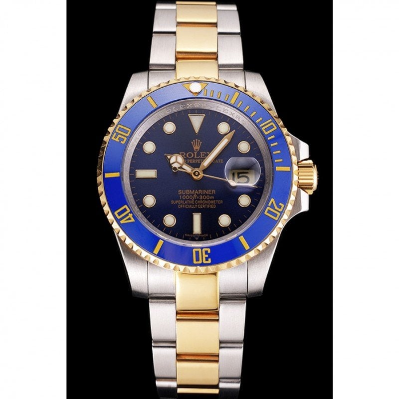 Rolex Submariner 41mm Blue Dial PR16233B view 3