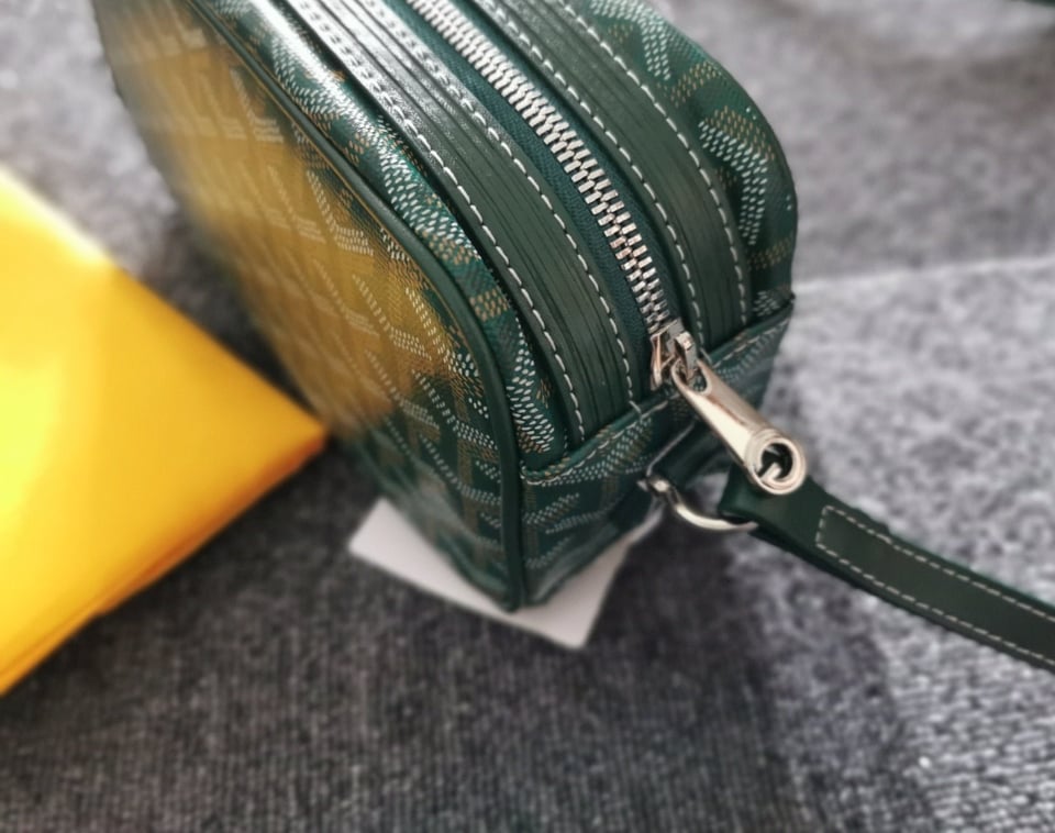 Goyard Cap-Vert Pm Bag 23X8X14Cm Green Canvas view 5