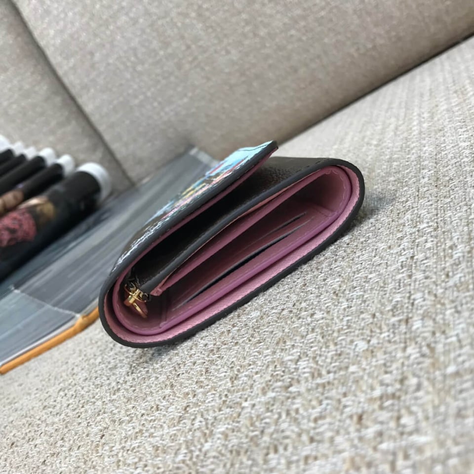 Louis Vuitton Monogram Vivienne Skating Victorine Wallet view 6