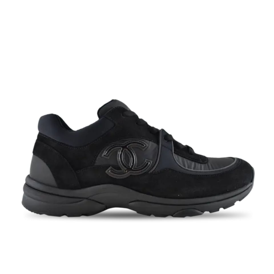 Chanel Cc Black Sneaker