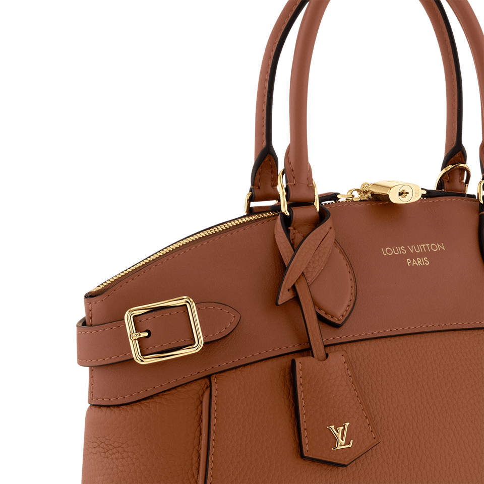 Louis Vuitton Lock It Vendôme Mm High End Leather Brown 36cm M22925 view 8