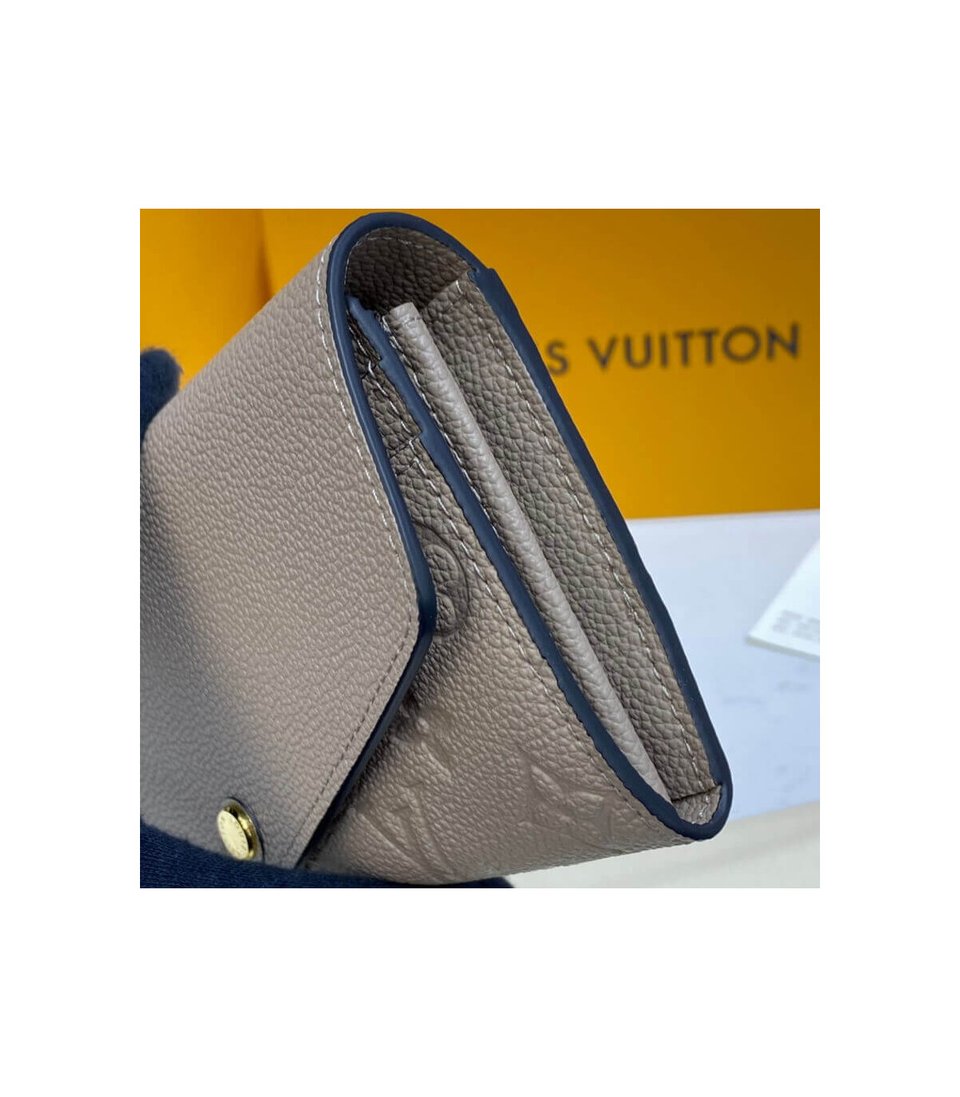 Louis Vuitton Monogram Empreinte Sarah Wallet Touterelle view 6
