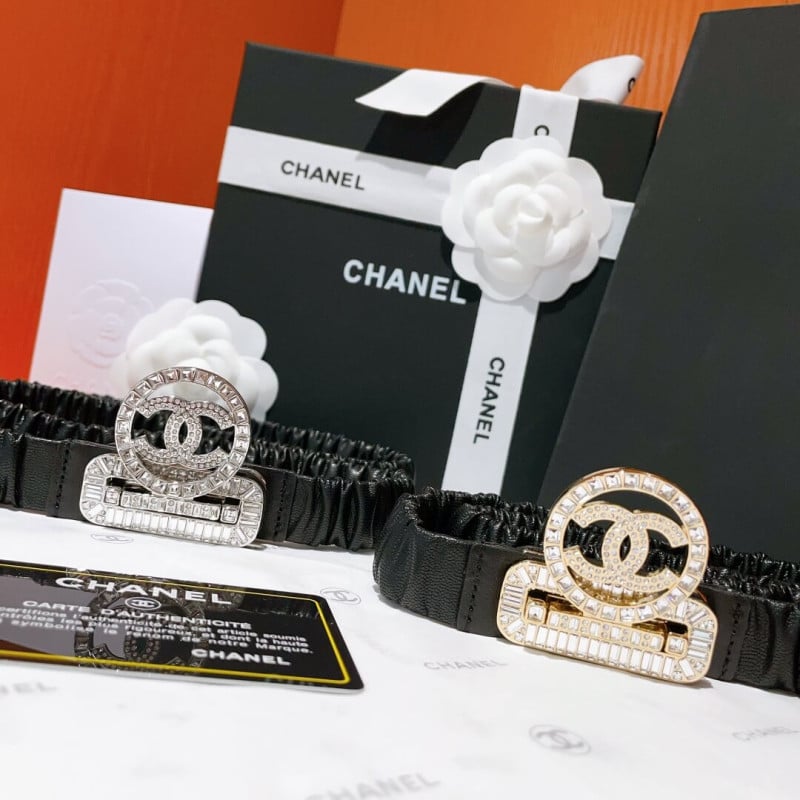 Chanel Elastic Waistbelt Black AA8931 view 12