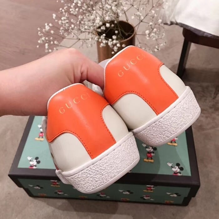 Disney x Gucci Ace Low ‘Mickey Mouse Ivory’ 60369-AYO70-9591 view 7