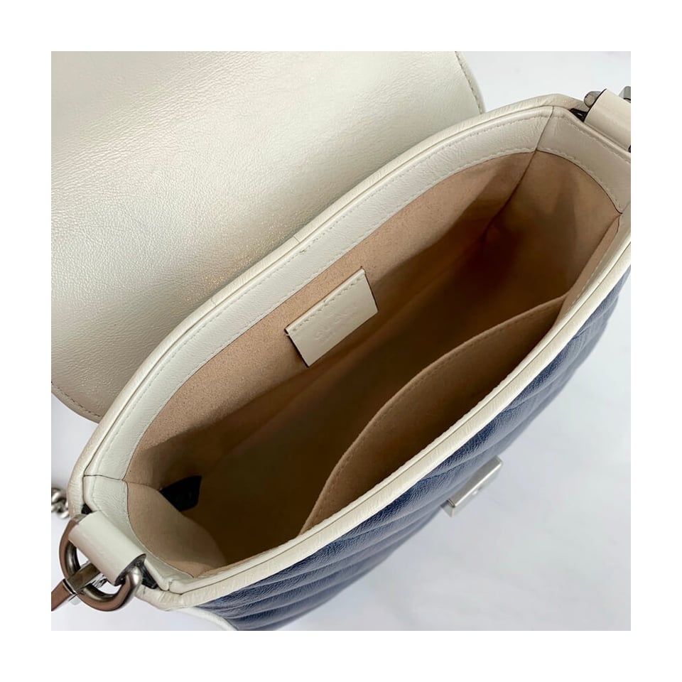 Gucci GG Marmont Mini Top Handle Bag Blue view 11