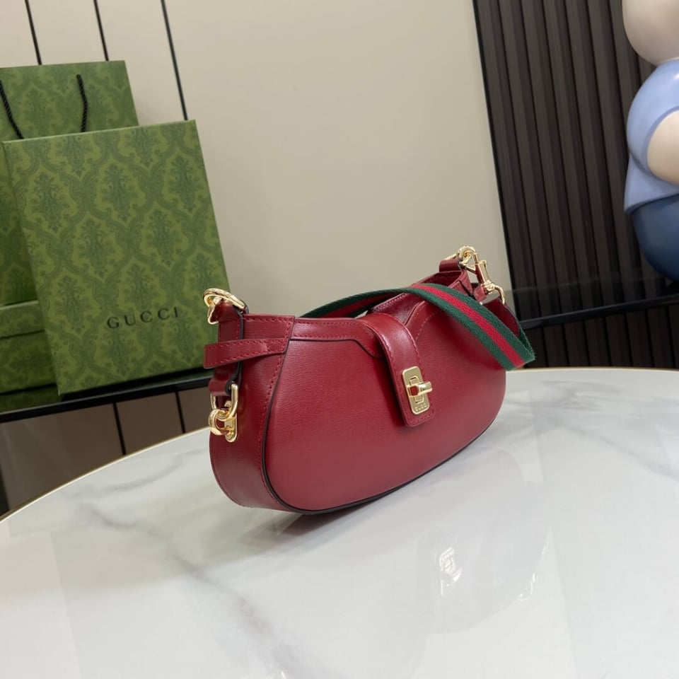 Gucci Moon Side Mini Shoulder Bag Smooth Leather view 6