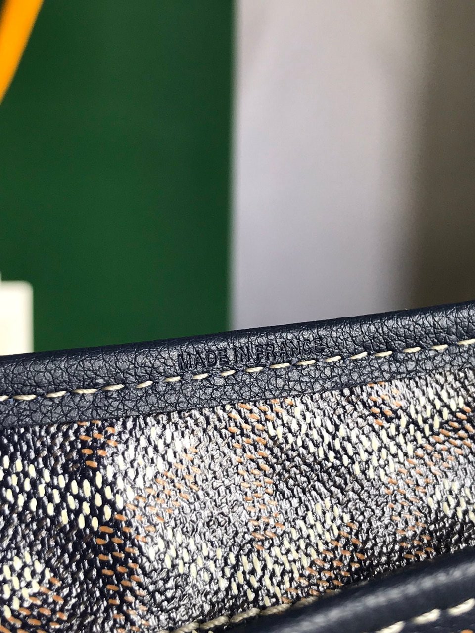 Goyard Hobo Boheme 42Cm Navy Blue Canvas view 8