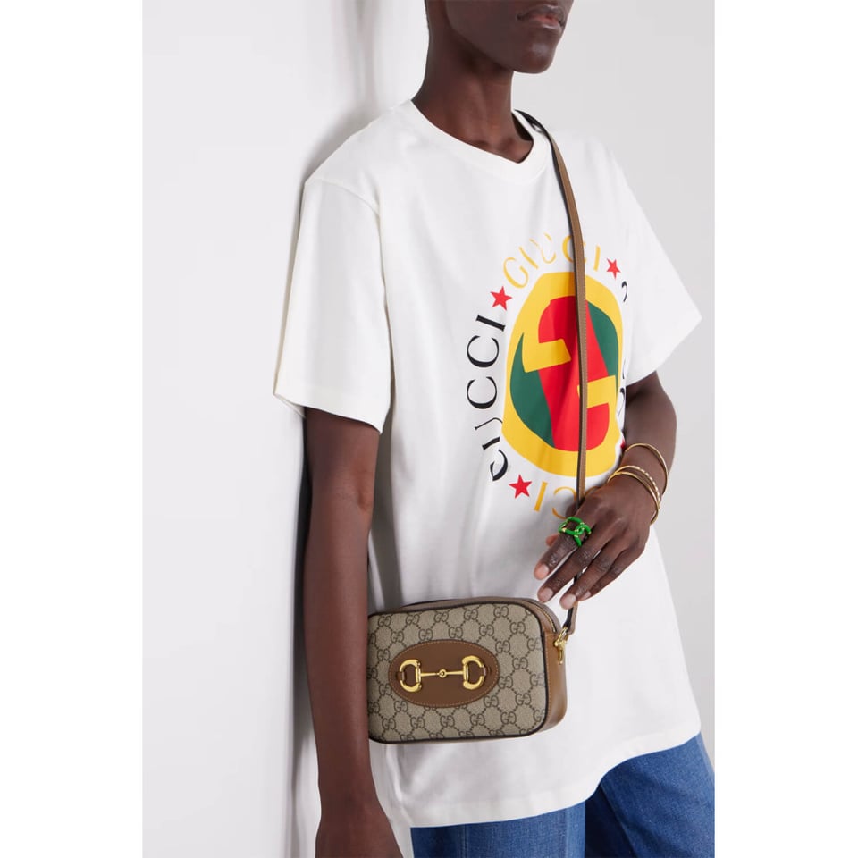 Gucci Horsebit 1955 Small Shoulder Bag view 5