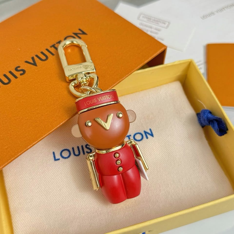Louis Vuitton Gaston Keychain Red Color 13cm/5.1in view 2
